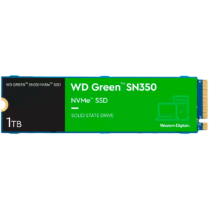 SSD за Компютър WD Green 1TB M.2 NVMe PCIe Gen3 SSD