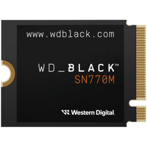 SSD за Компютър WD Black SN770M 1TB NVMe PCIe Gen4 M.2 2230 SSD - Високоскоростно съхранение за гейминг и професионалисти