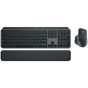 LOGITECH MX Keys S Combo – Безжичен комплект клавиатура и мишка – Graphite – US Int'l