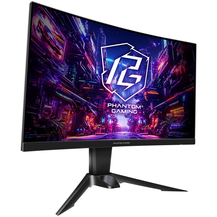 Asrock 27" QHD Извит Гейминг Монитор - 180Hz, 1ms - Image 2