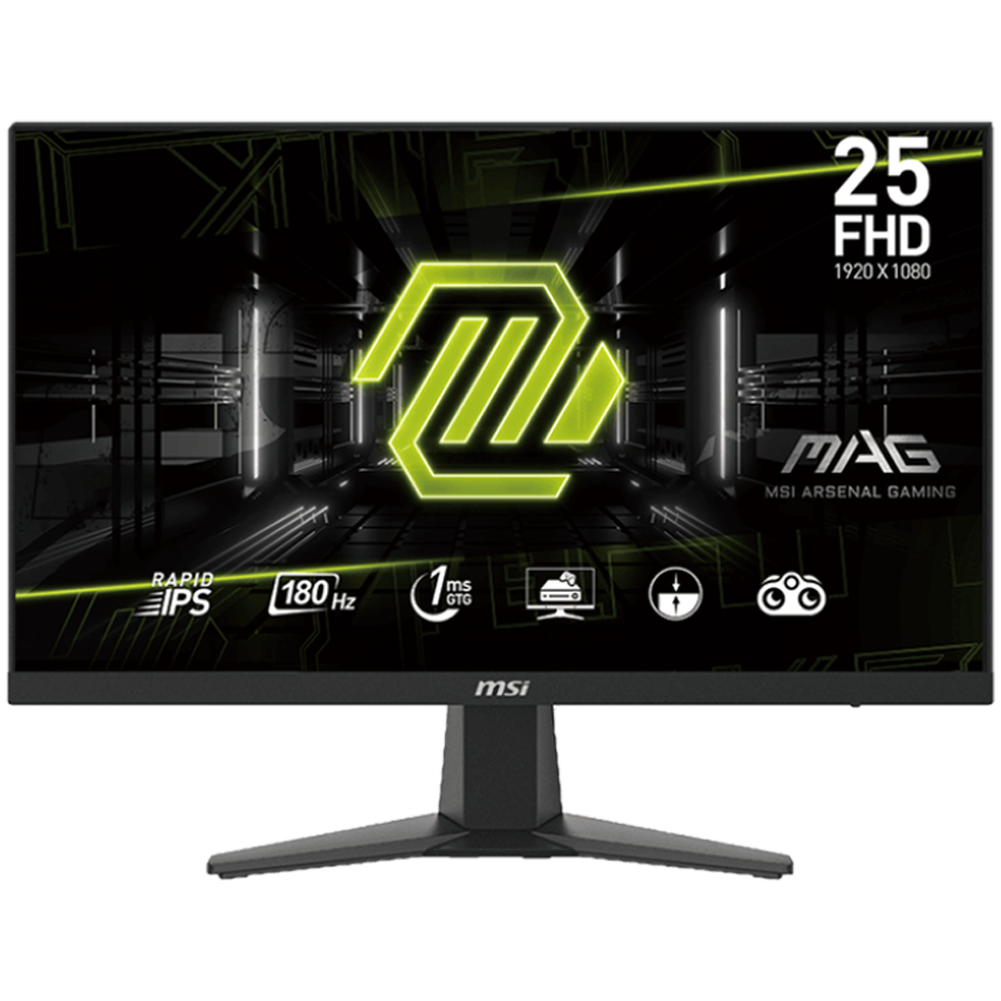 MSI MAG 256F Гейминг Монитор, 24.5", 180Hz, FHD