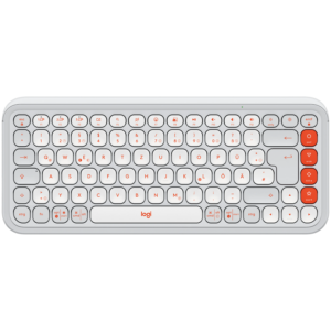 Безжична Bluetooth Клавиатура Logitech POP Keys - Off White - US INT'L