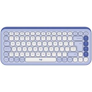 LOGITECH POP Keys Lilac - Безжична механична клавиатура