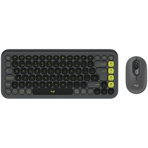 LOGITECH POP ICON COMBO - GRAPHITE - Безжична клавиатура и мишка - US INT'L
