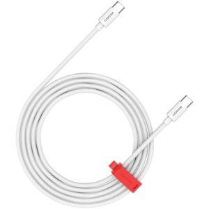 Canyon CC100AB USB-C to USB-C кабел, 100W, 1.2м, Бял