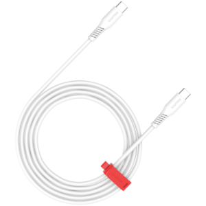 CANYON CC100SC USB-C към USB-C кабел 100W 2m - Бял