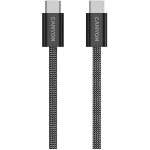 CANYON OnWire 60MG Магнитен USB-C към USB-C Кабел 1m Черен