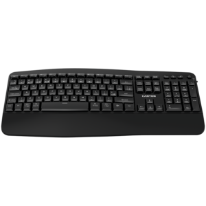 Безжична клавиатура CANYON HKB-W6 - Черна