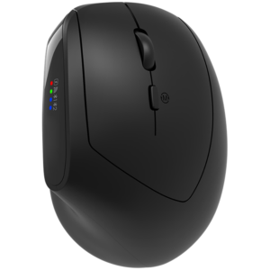 Безжична ергономична мишка Canyon MW-25, Dual Mode, LED, Черна