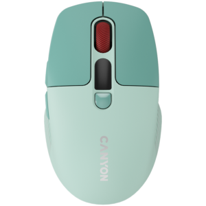 Безжична мишка CANYON MW-26 LCD Silent Dual Mode - Зелена