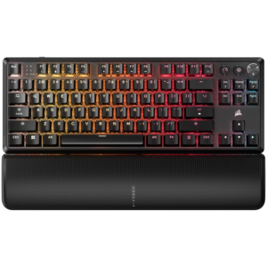 Безжична механична геймърска клавиатура CORSAIR K70 CORE TKL RGB