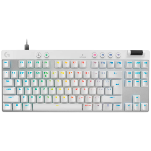 LOGITECH G PRO X TKL RAPID Бяла Механична Геймърска Клавиатура