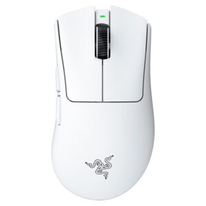 Razer DeathAdder V4 Pro - Бяла Геймърска Мишка