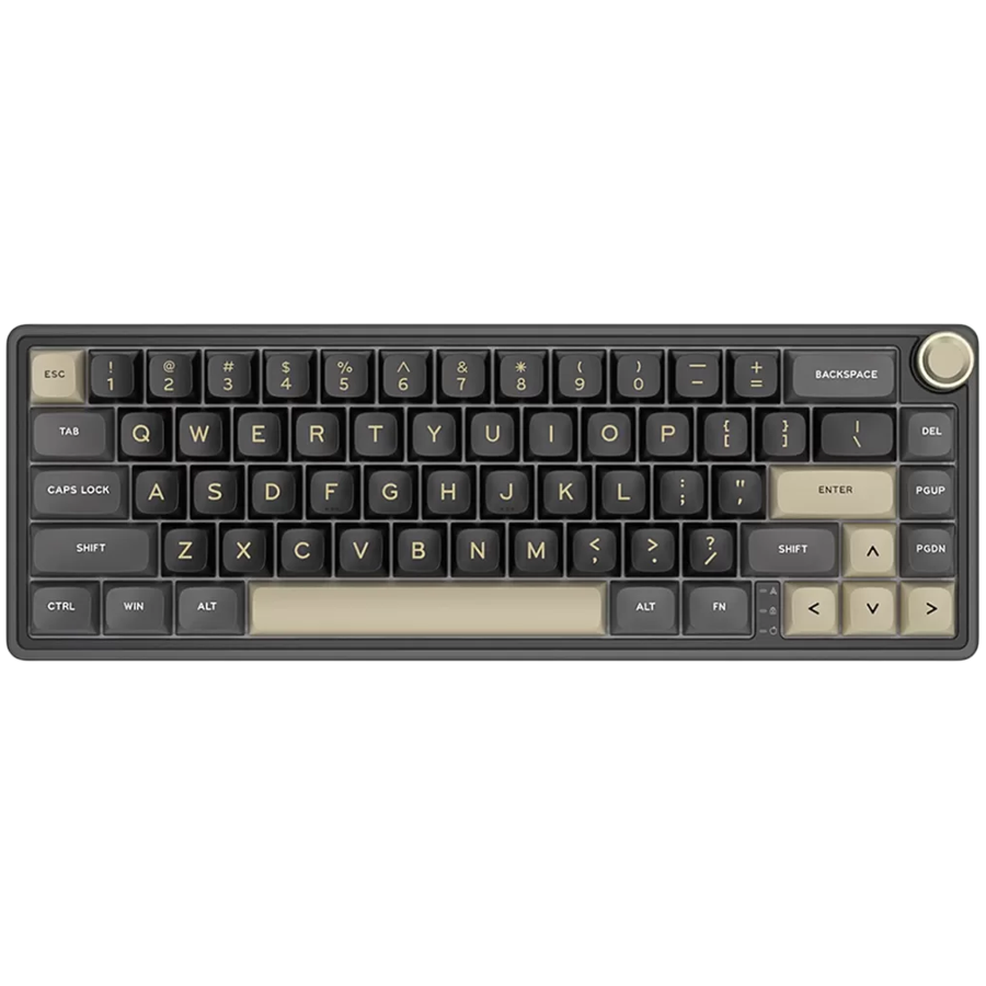 ROYAL KLUDGE R65 Phantom Механична Геймърска Клавиатура - Chartreuse Switch