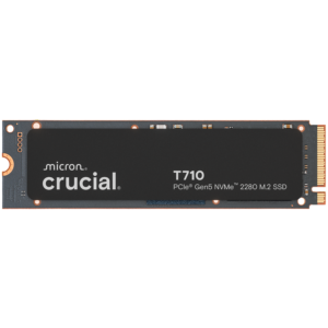 SSD за Компютър CRUCIAL T710 4TB PCIe Gen5 NVMe M.2 SSD - Светкавична Скорост