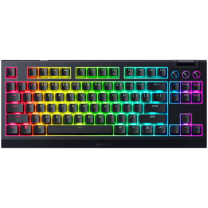RAZER BlackWidow V4 Tenkeyless HyperSpeed - Безжична Геймърска Механична Клавиатура