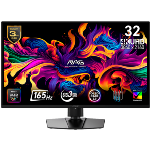 MSI MAG 322UP QD-OLED E16 - 31.5" 4K QD-OLED Гейминг Монитор
