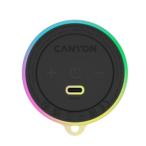 CANYON OnMove 13 - Bluetooth Магнитен Преносим Говорител - Черен