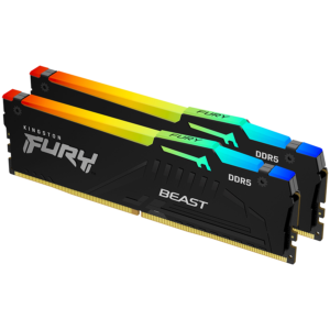 Геймърска RAM памет Kingston FURY Beast RGB DDR5 32GB